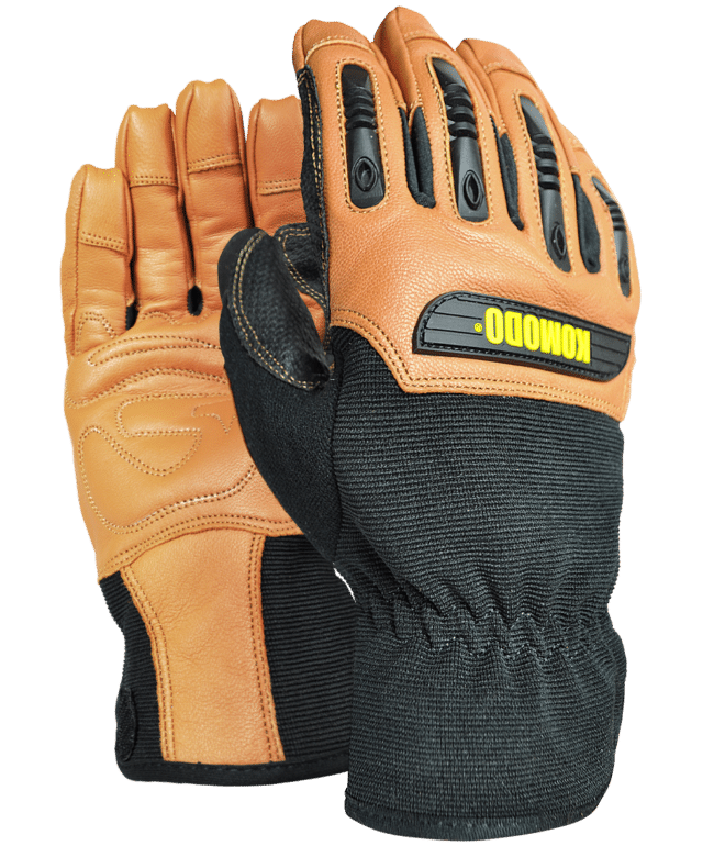 KOMODO POWER Tough Leather Gloves