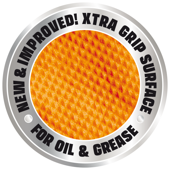 Orange Xtra Grip graphic