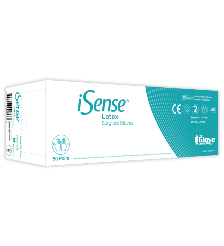 iSense LATEX Surgical Glove 1000x1100